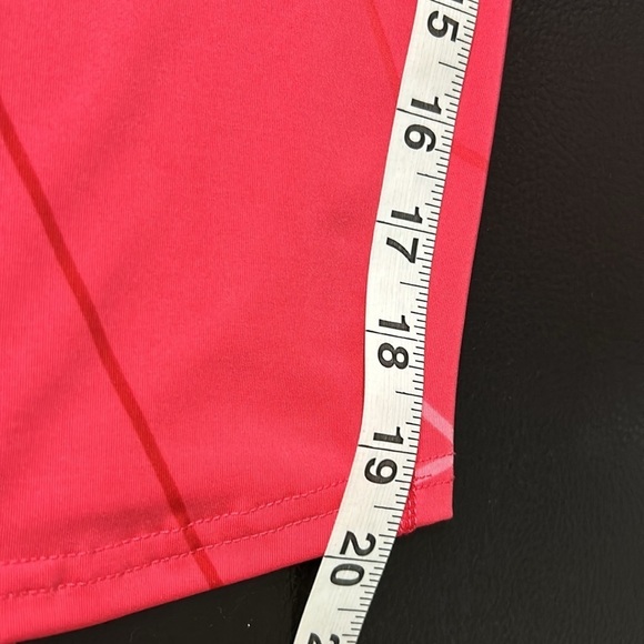 Oiselle KC Knicker Capri Legging Crop Pant punch koolhaus Pink Geometric Sz 10 - Picture 10 of 14